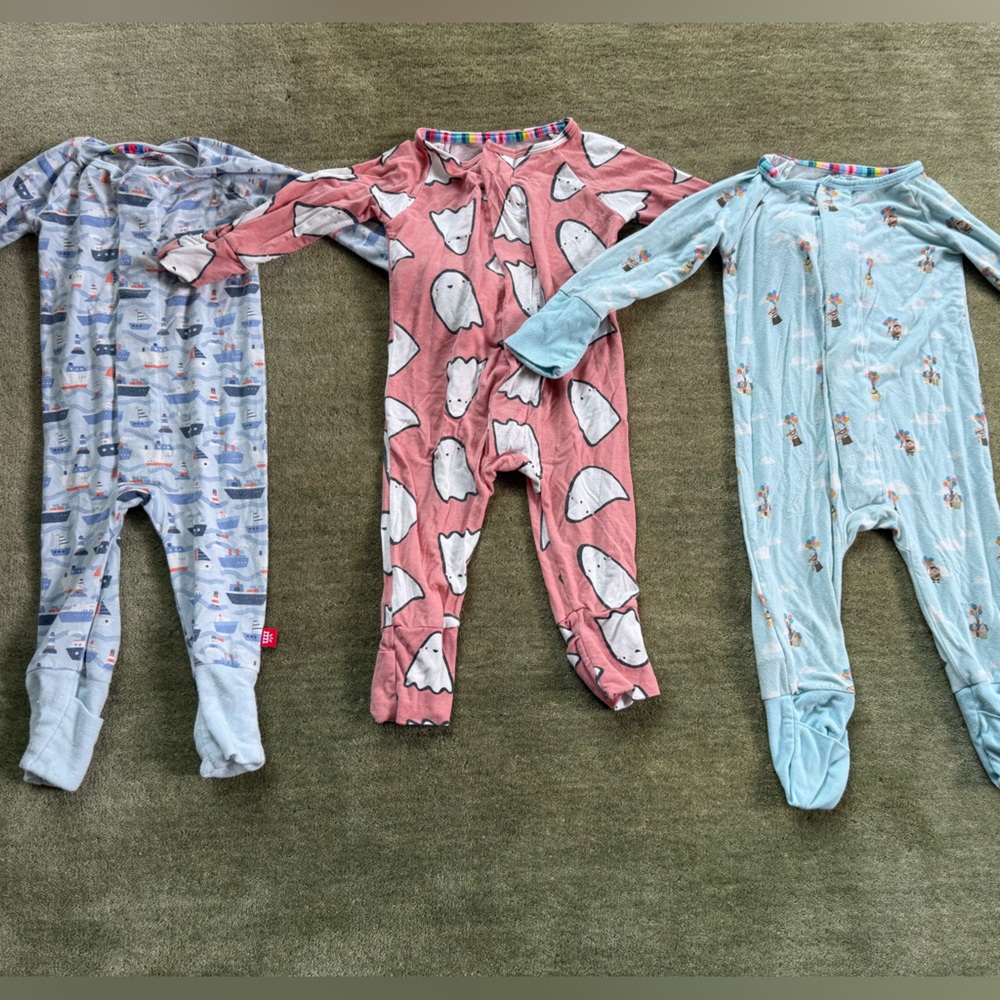 Magnetic Me Modal Convertible Coveralls - Set of 3